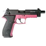 GSG GERG2210TFF FireFly  22 LR 10+1 4.90 Black Steel/Threaded Barrel, Serrated Slide, Zinc Alloy w/Accessory Rail Frame, Black Polymer Grip