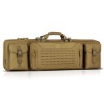 Savior Equipment RB-3612DG-VER2-TN - Urban Warefare - Double Rifle Case - Tan