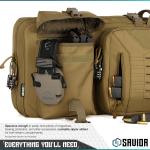 Savior Equipment RB-3612DG-VER2-TN - Urban Warefare - Double Rifle Case - Tan