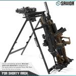 [Add-on] Steel Rifle Rack - SBR - Pistol Rack - Black
