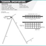 [Add-on] Steel Rifle Rack - SBR - Pistol Rack - Black