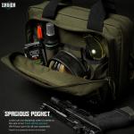 Savior Equipment HC-DGSPORT-WS-OG Double Pistol Bag - Specialist - Green
