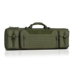 Savior Equipment RB-3612DG-VER2-OG - Urban Warefare - Double Rifle Case - Green