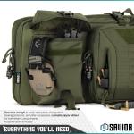 Savior Equipment RB-3612DG-VER2-OG - Urban Warefare - Double Rifle Case - Green