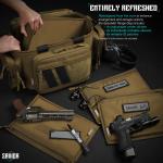Savior Equipment RA-3GUN-WS-TN Specialist 3 Pistol Range Bag Tan