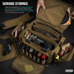 Savior Equipment RA-3GUN-WS-TN Specialist 3 Pistol Range Bag Tan