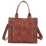 Jessie & James Kathy Concealed Carry Tote Bag Cognac