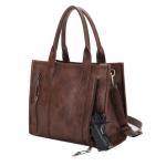 Jessie & James Kathy Concealed Carry Tote Bag Dark Brown