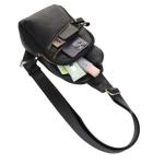 Jessie & James Jeannie Concealed Carry Lock and Key Sling Shoulder Backpack Black