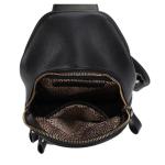 Jessie & James Jeannie Concealed Carry Lock and Key Sling Shoulder Backpack Black