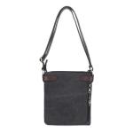 Jessie & JamesBailey Concealed Carry Canvas Crossbody Black