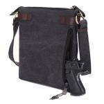Jessie & JamesBailey Concealed Carry Canvas Crossbody Black