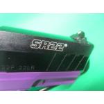 USED RUGER SR22 PURPLE 22LR 3.5" W/BOX & (2) 10RD MAGS