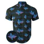 Retro-Rifle Flamingo 3XL Blue/Pk