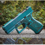 GLOCK 43X RMR CUT C4 MERMAID 9MM 3.4IN BARREL 10RD UX4350204NMER