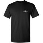 Trade Marked Whiskey and Bad Decisions Skull and Wings T-Shirt M