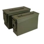 Ridgeline 10107 2 Pack Metal Ammo Cans .30 Cal Nested in .50 Cal
