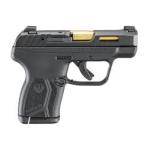 Ruger LCP Max Black / Gold .380 ACP 2.8&quot; Barrel 10-Rounds w/ Manual Safety