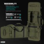  Double Rifle Bag - Specialist Series - 42" Green