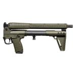 Kel-Tec Model Sub 2000, Gen 3, Semi-automatic Rifle, 10MM, 16.1 Threaded Barrel, Matte Finish, Green Furniture, 1 Magazine, 15 Rounds, For Glock 20 Magazines SUB2K10GLKGRN