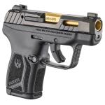 Ruger LCP Max Black / Gold .380 ACP 2.8" Barrel 10-Rounds w/ Manual Safety