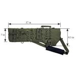 Red Rock Outdoor Gear 82-026BLK MOLLE Rifle Scabbard