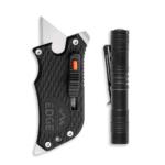 Outdoor Edge Cutlery Slidewinder + Pocket Flashlight PR24SWKFL-C