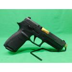 USED SIG SAUER 320F-9-BSS P320 9X19 W/ CASE, (2)17RD MAGS, AND THREADED & ORIGINAL BARREL