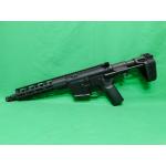 USED GRIFFIN ARMAMENT MK1 .223WYLE 9.5" AR PISTOL. PDW BRACE. NO MAG. BLACK. SUPPRESSOR BRAKE INSTALLED