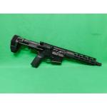 USED GRIFFIN ARMAMENT MK1 .223WYLE 9.5" AR PISTOL. PDW BRACE. NO MAG. BLACK. SUPPRESSOR BRAKE INSTALLED