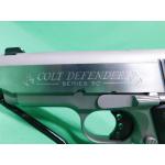 USED COLT DEFENDER SERIES 90 LIGHTWEIGHT .40S&W 3" STAINLESS OFFICER SIZE 1911. RARE 40 CAL. AS NEW IN CASE. EXCELLENT 99% (Consignment)