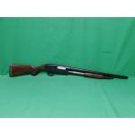 USED VINTAGE STEVENS 620 20GA 20" PUMP SHOTGUN. BROWNING DESIGN. STICKY RELEASE. PREVIOUS OWNER MARKS ON LEFT SIDE. FUNCTIONAL 80%+ (Consignment)