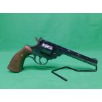 USED HARRINGTON & RICHARDSON J99902 999 SPORTSMAN 6" BLUED 9 SHOT .22LR REVOLVER. EXCELLENT IN BOX. SHOWS LIGHT HANDLING WEAR. 98%+ COLLECTOR ESTATE (Consignment)