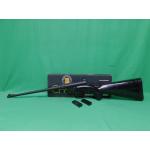 USED CHARTER ARMS AR-7 EXPLORER .22LR BLACK SEMI AUTO RIFLE. IN BOX W/1-MAG. STOCK SHOWS HANDLING WEAR. LOOKS UNFIRED. COLLECTOR ESTATE 95% (Consignment)