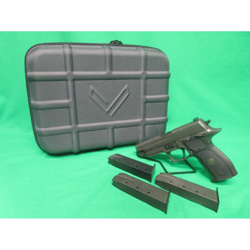 USED SIG SAUER P226 LEGION 9MM 4.5" W/ CASE & (4) 15RD MAGS