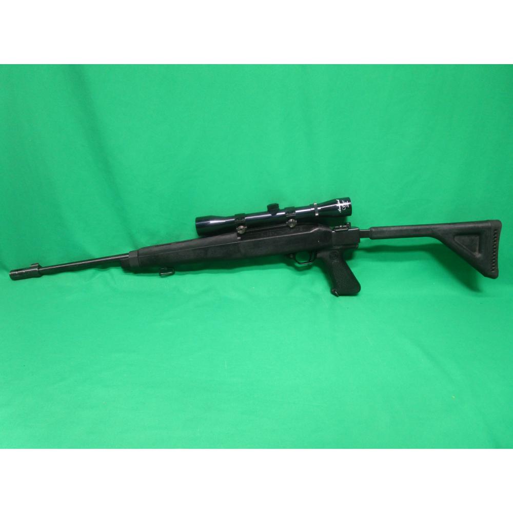 USED 1985 RUGER 10/22 22LR 18" W/4X32 SCOPE, FOLDING STOCK, & NO MAG