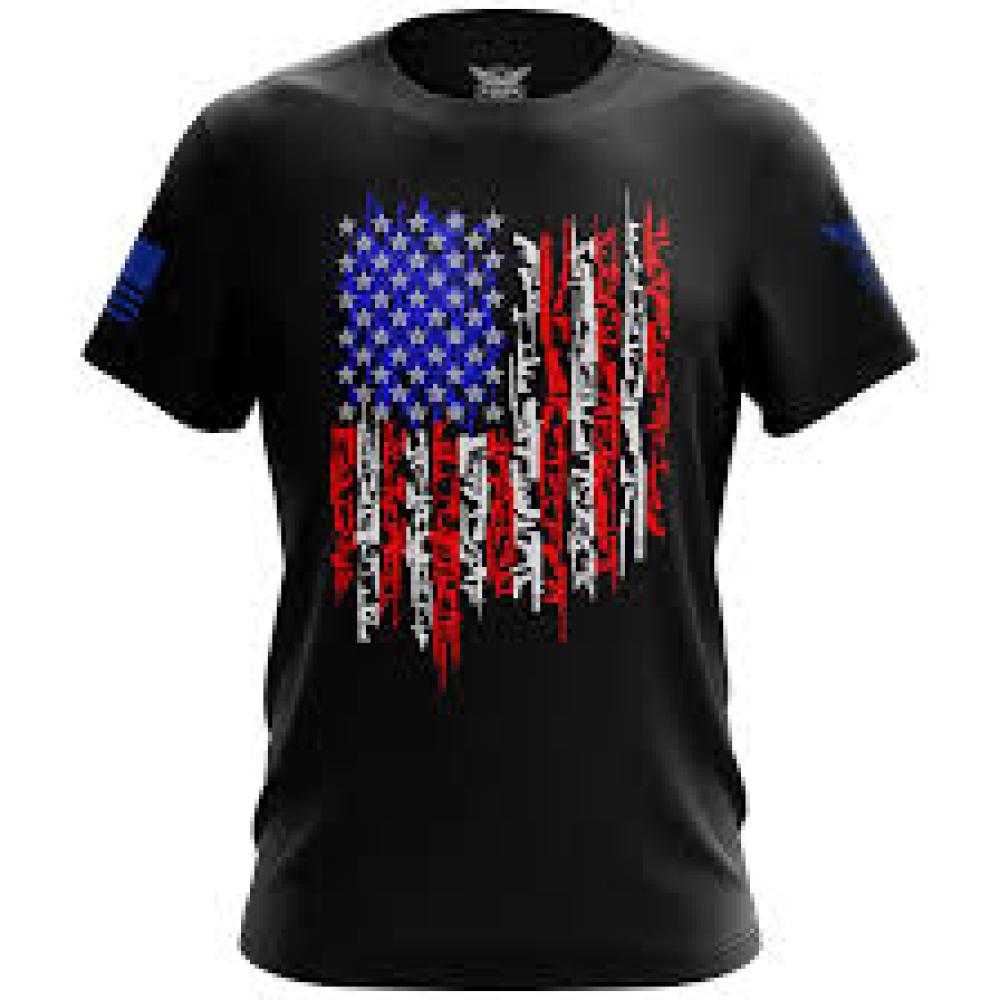 WTP AMERICAN FLAG IN GUNS 2.0 XL