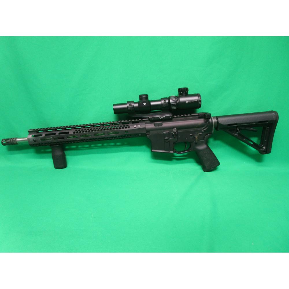 USED F-1 FDR-15 223WYLDE 16" W/(1) 30RD MAG & VORTEX 1-4X24