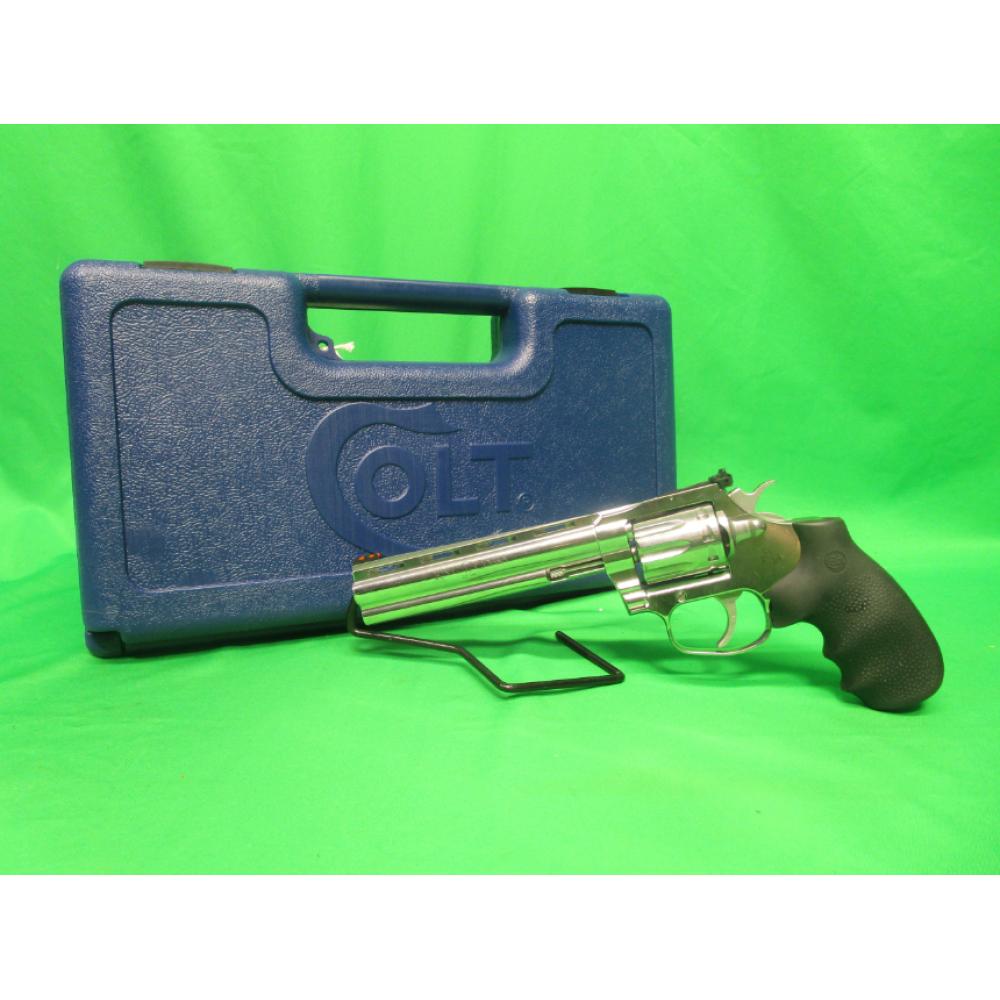 USED COLT KING COBRA 22LR 6" W/CASE LNIB