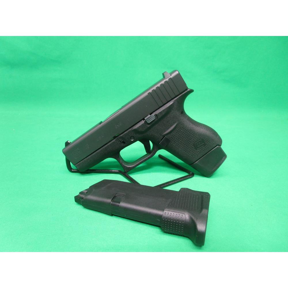 USED GLOCK UI4350201 G43 9X19 3.5" BARREL W/ (2) 6RD MAGS