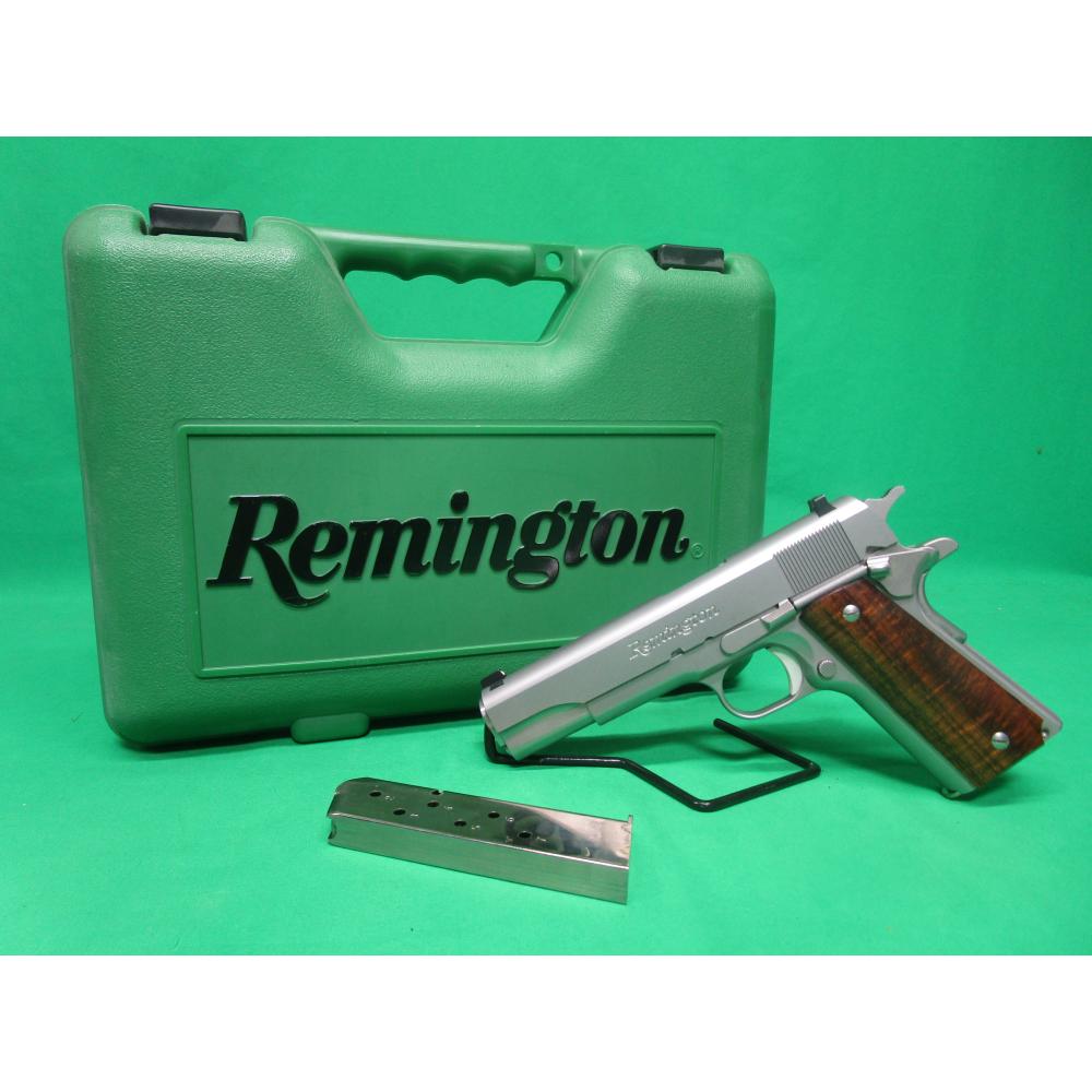 USED REMINGTON 1911 R1 45ACP 5" W/CASE & (2) 7RD MAGS