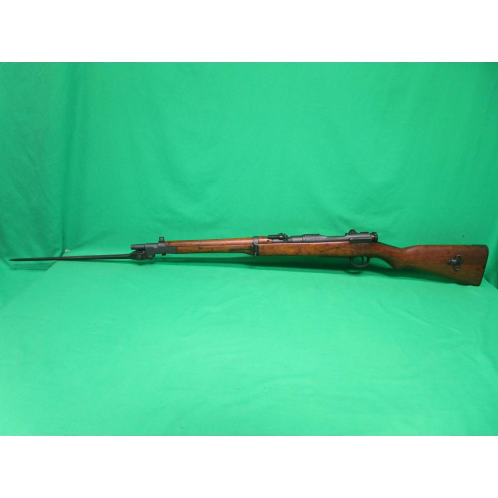 USED JAPAN TYPE 44 6.5 JAPANESE 18.5" BARREL ARISAKA W/ FOLDING BAYONET FULL MUM INTACT