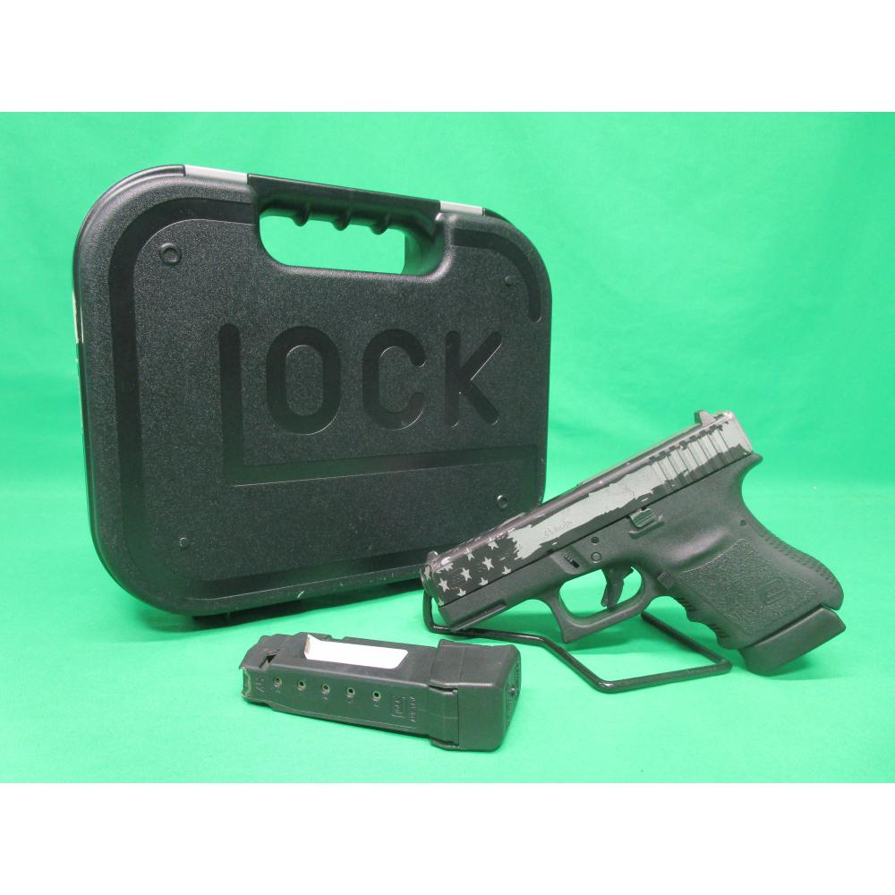 USED GLOCK 36 45ACP 3.5"W/BOX (2) 6RD MAGS