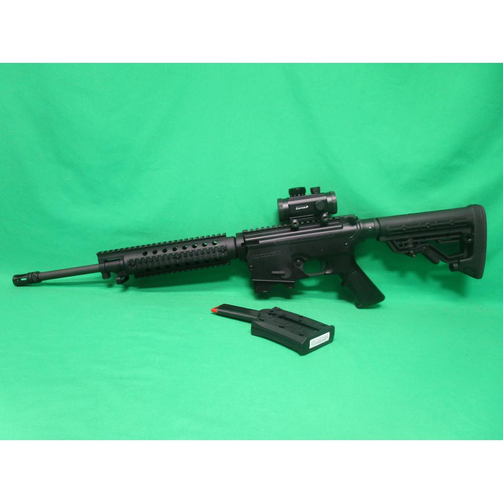 USED MOSSBERG INTERNATIONAL 715T 22LR 16" W/ BARSKA RED DOT & (1) 25RD MAG