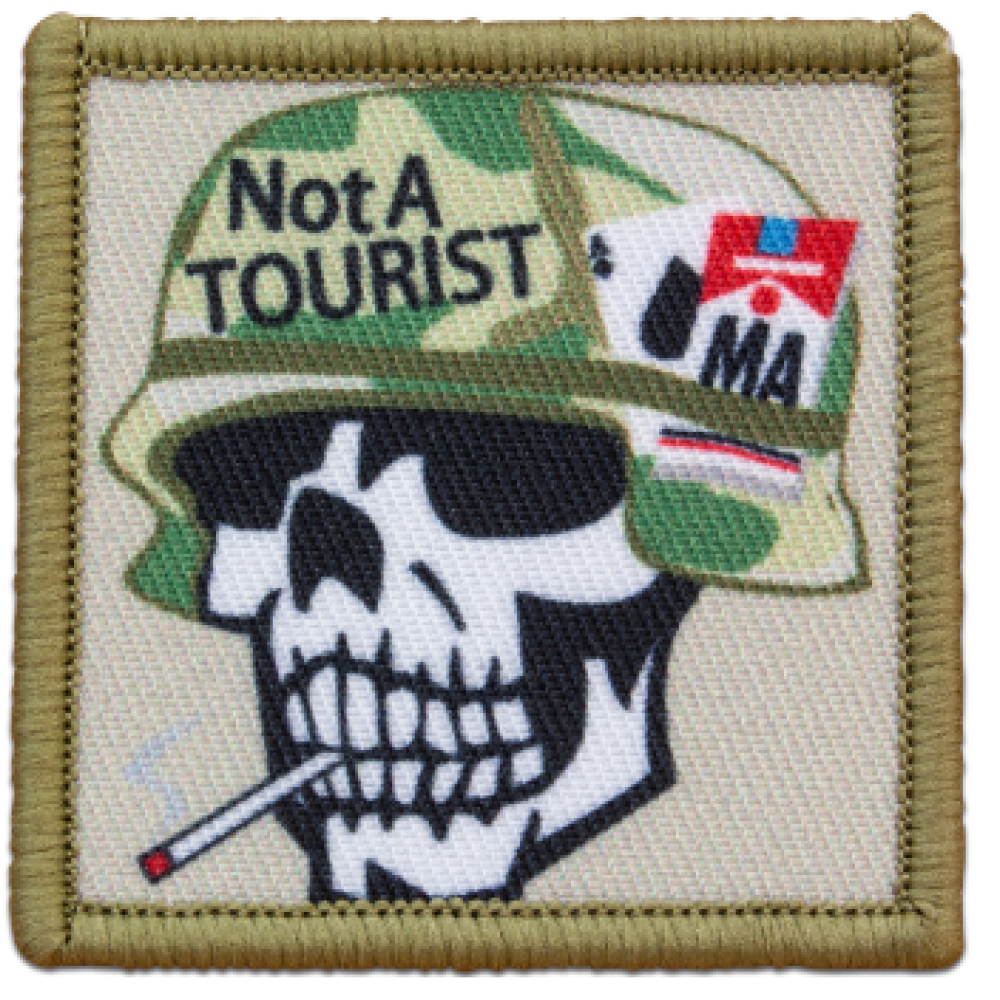 Morale Patch - Not A Tourist