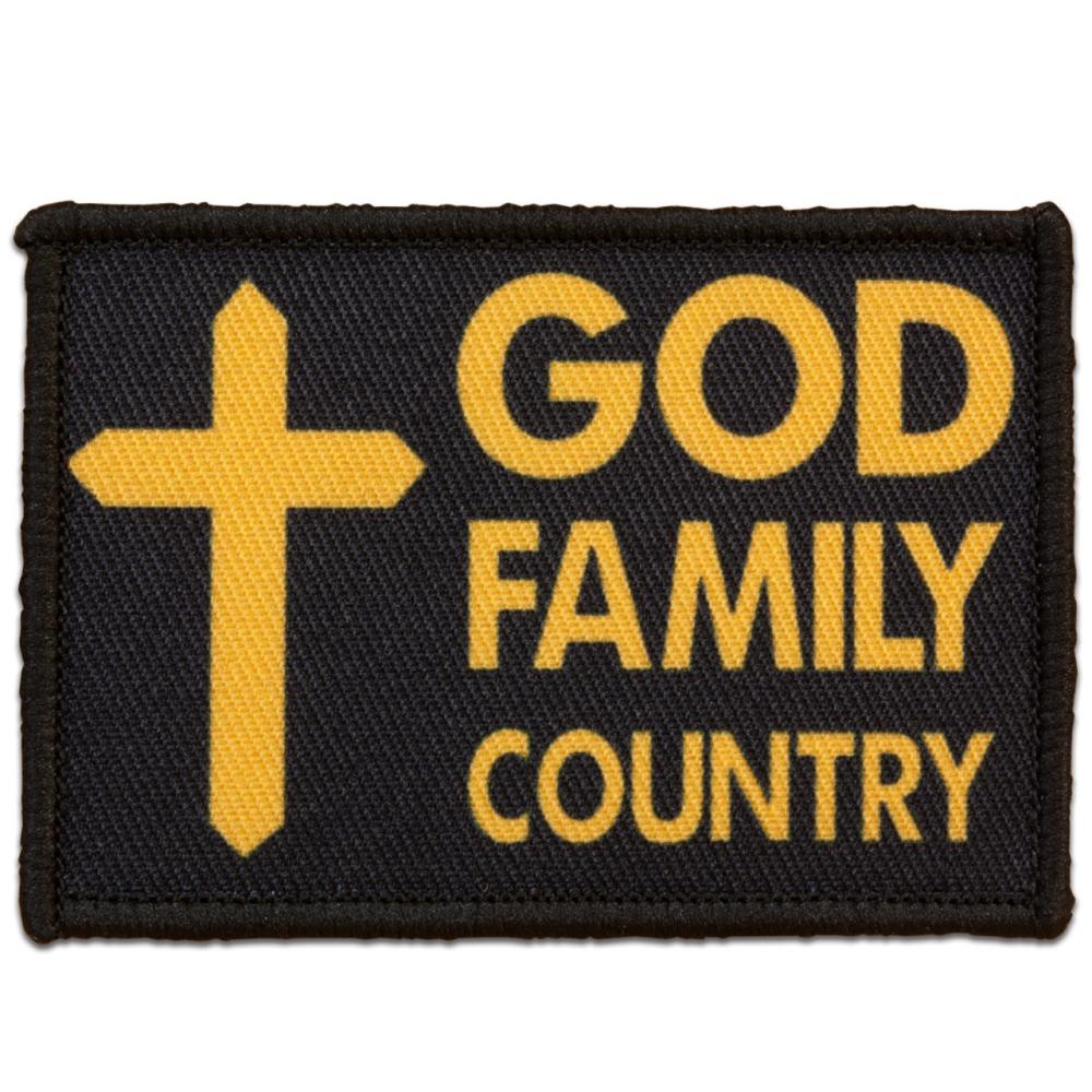 Morale Patch - God Family Country