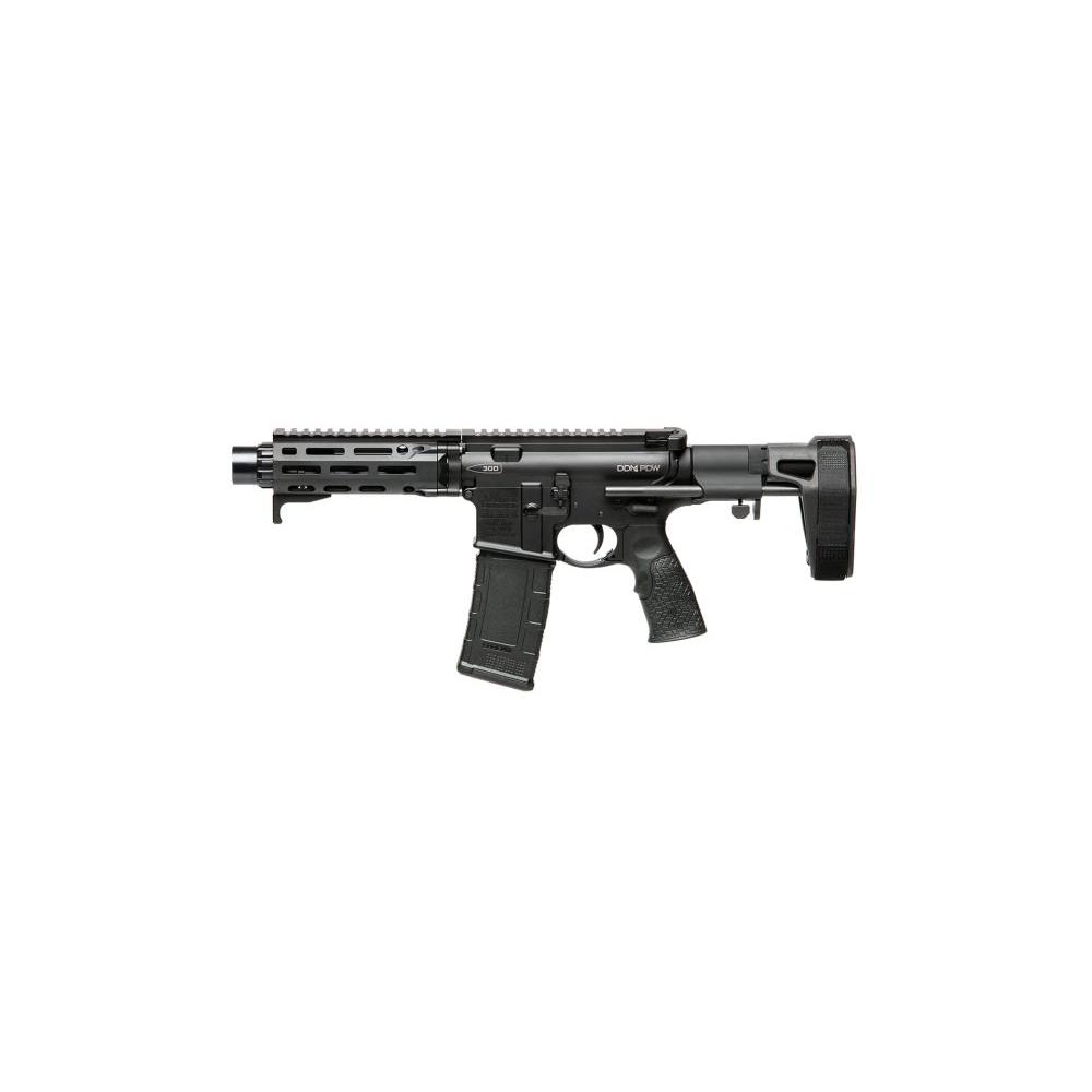 Daniel Defense DDM4 PDW 300 Blackout 7" Pistol No Magazine Black Maxim Defense Brace