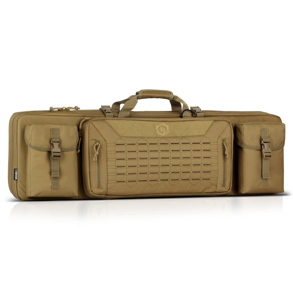Savior Equipment RB-3612DG-VER2-TN - Urban Warefare - Double Rifle Case - Tan