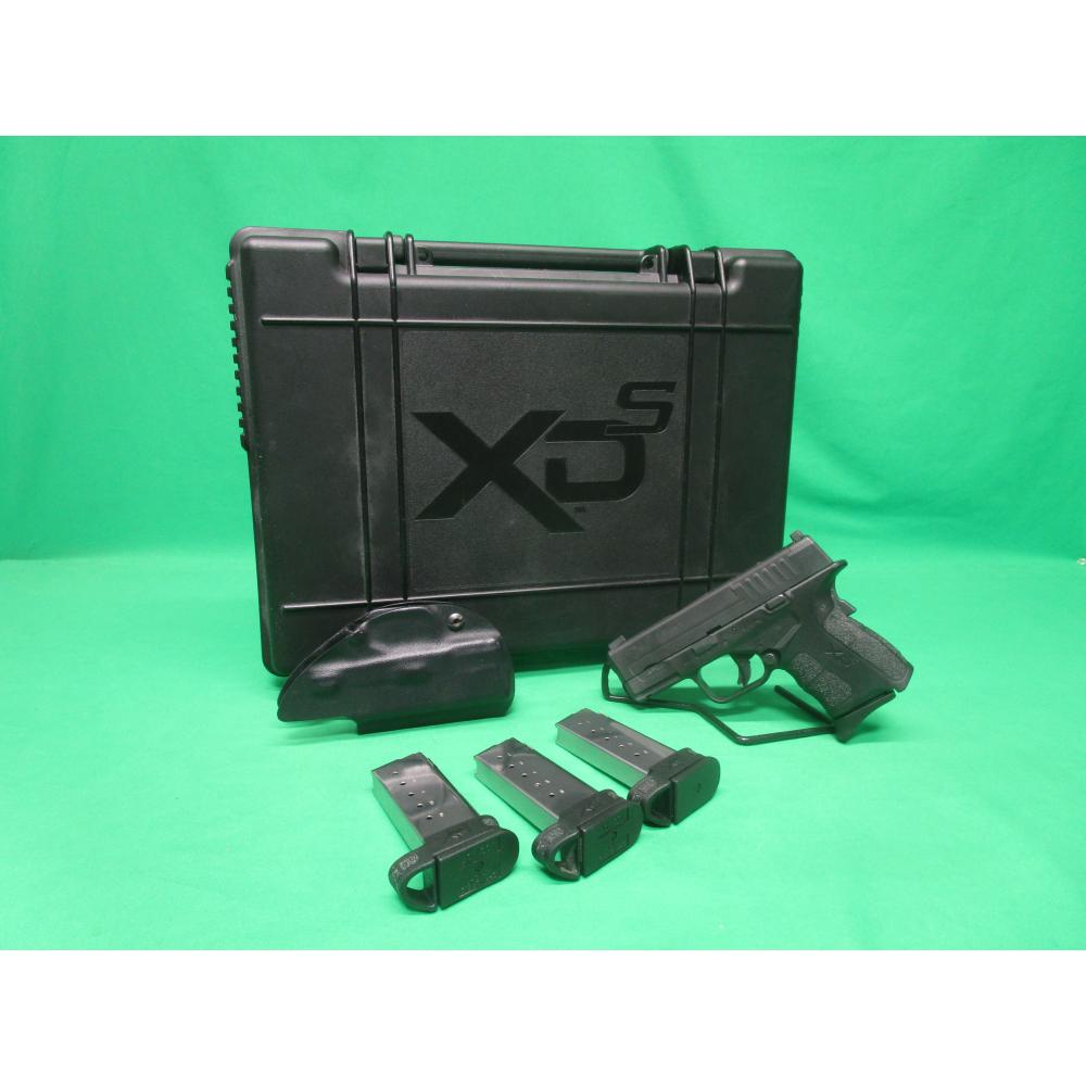 USED SPRINGFIELD XDS-45 MOD2  45ACP 3.3 W/CASE (1) 5RD (3) 6RD MAGS & HOLSTER