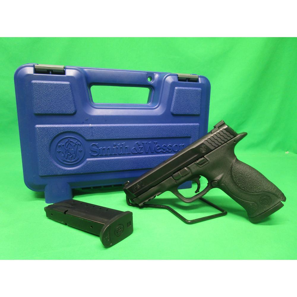 USED SMITH & WESSON M&P40 40S&W 4.25" W/  CASE & (2)  15RD MAGS